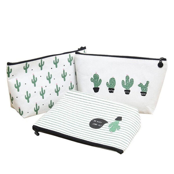 COTTON COSMETIC BAGS