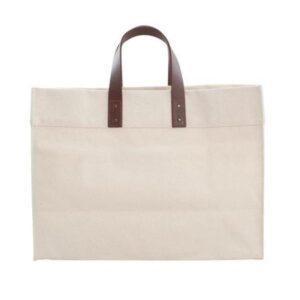 Cotton canvas shopping bag