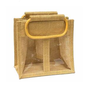 double jar jute bag