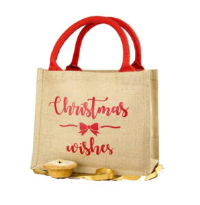 organic jute bags for gift