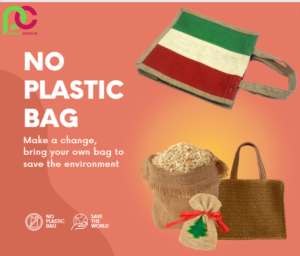 jute bags over plastic bags