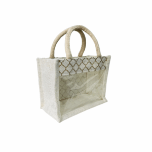 PVC Jute Bags for Wedding Gifts