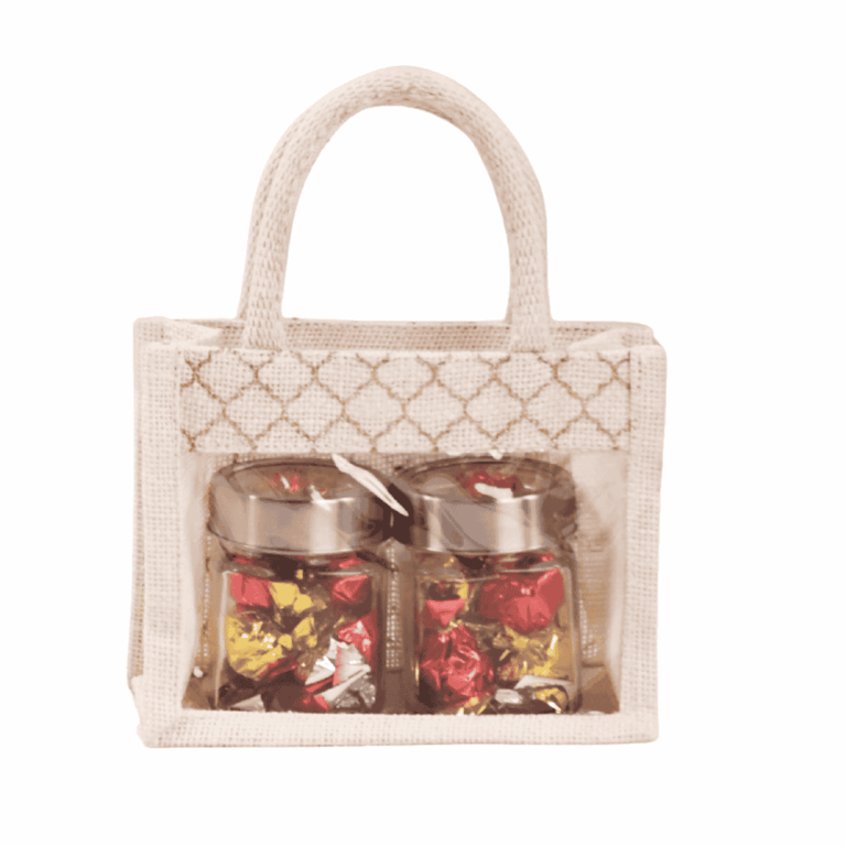 2 jar jute bag