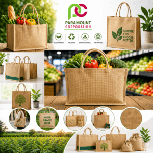 reusable burlap grocery bags